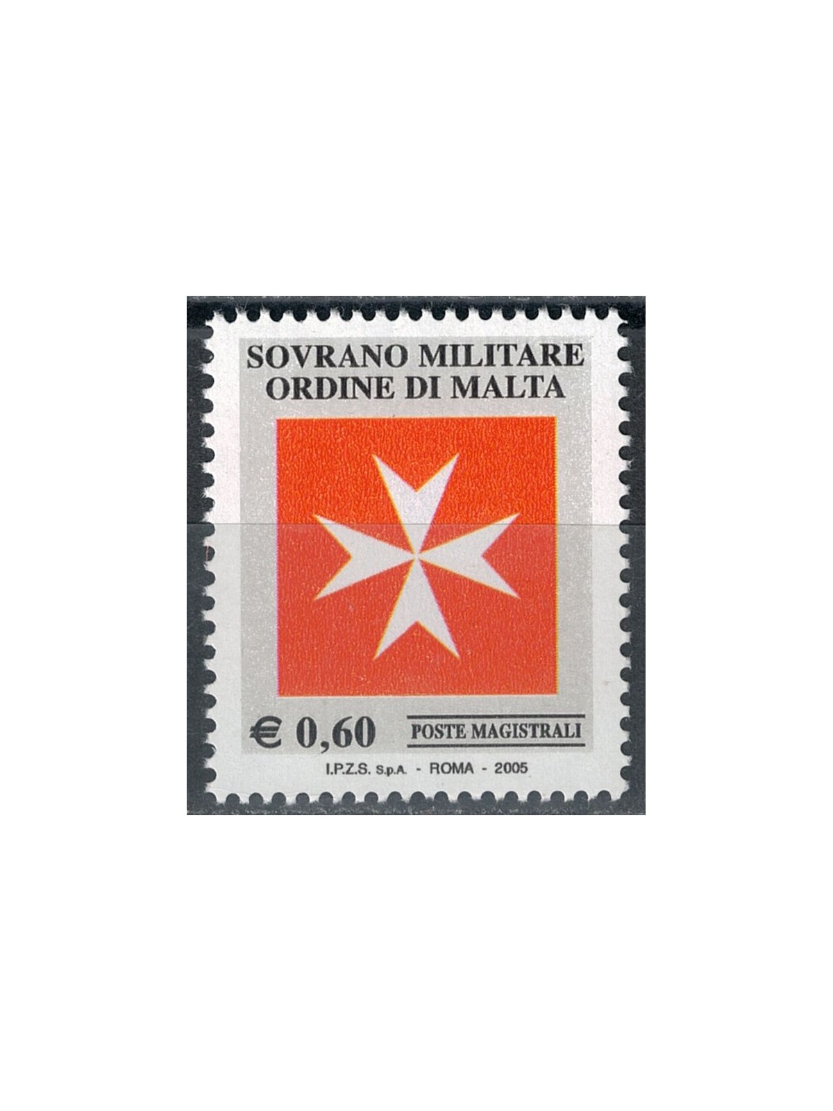 SMOM 2005 Octagon Cross MNH**