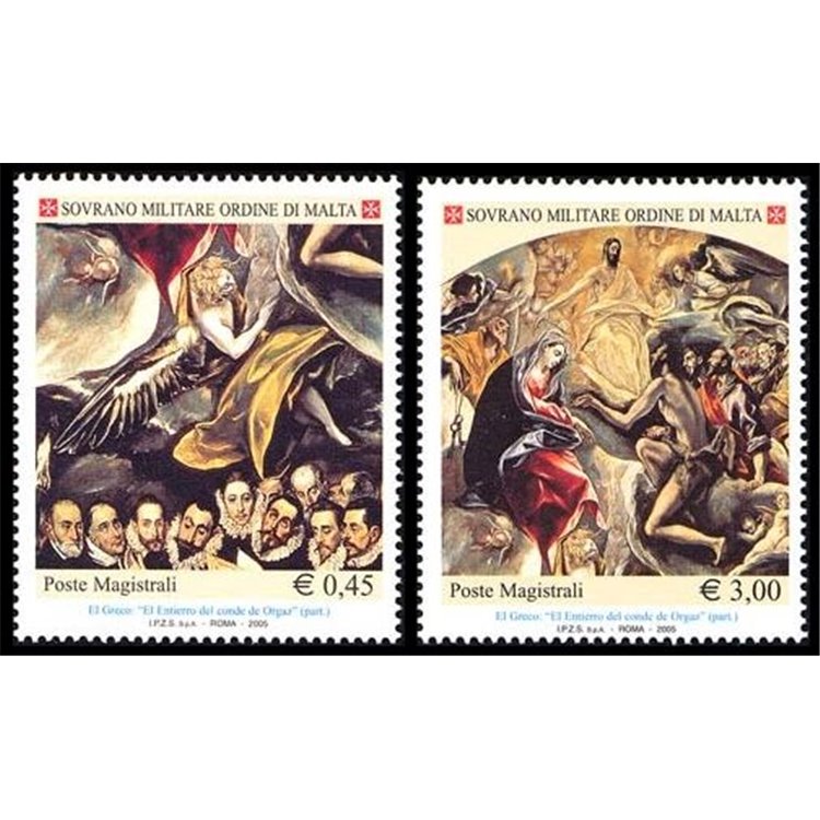 SMOM 2005 San Giovanni Battista 2v MNH**