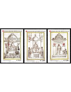 SMOM 2005 Ancient texts, 5th series 3v MNH**