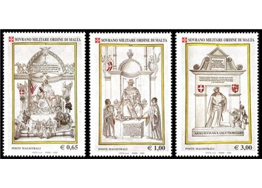 SMOM 2005 Antichi testi, 5ª serie 3v MNH**
