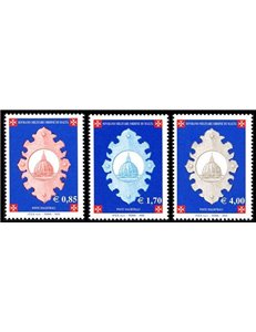 SMOM 2005 Sedi dell'Ordine, 3ª serie 3v MNH**