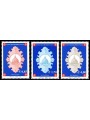 SMOM 2005 Seats of the Order, 3rd series 3v MNH**