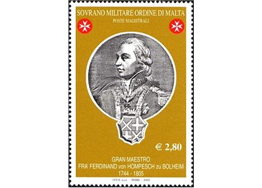 SMOM 2005 Ferdinand von Hompesch zu Bolheim MNH**