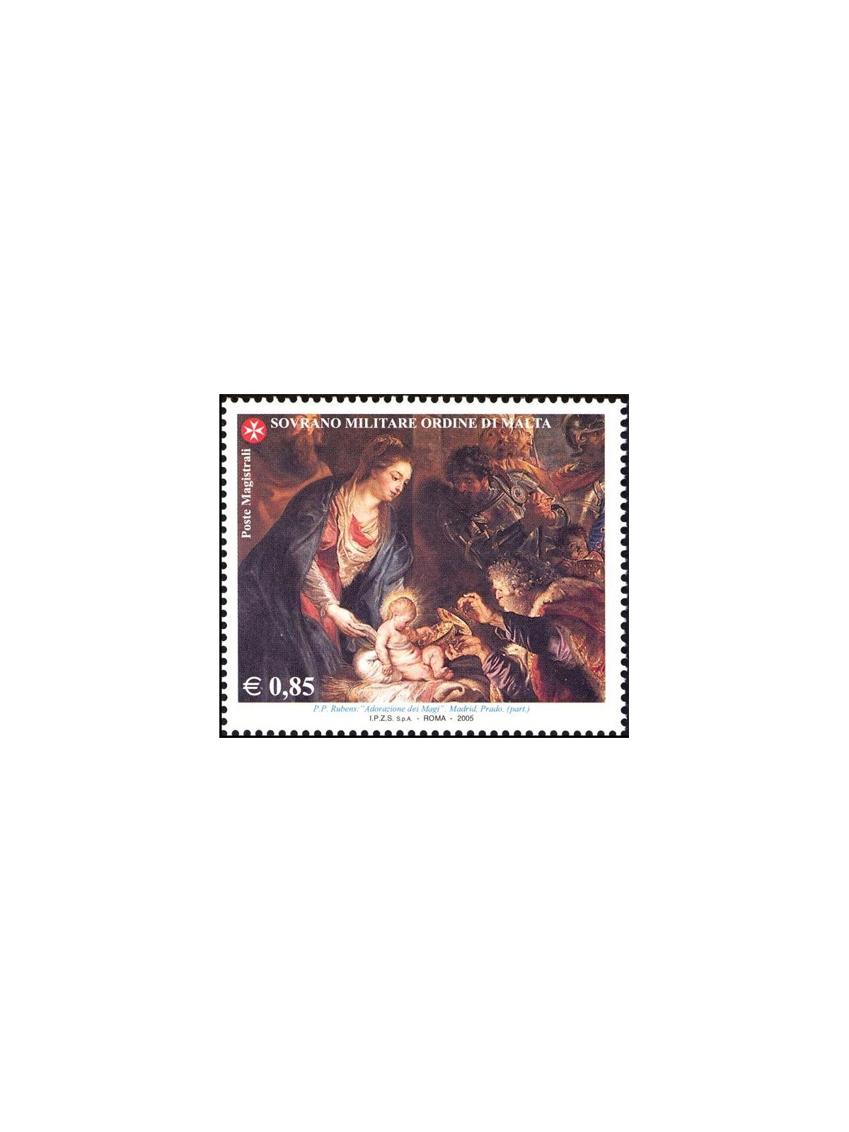SMOM 2005 Natale MNH**