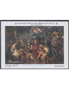 SMOM 2005 Natale BF MNH**