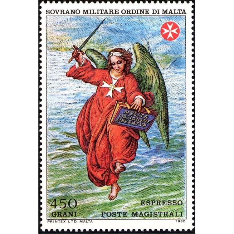 SMOM 1982 Espresso, Arcangelo MNH**