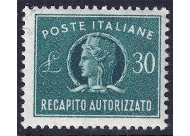 ITALIA 1965 Recapito autorizzato MNH**