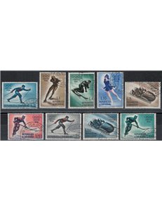 SAN MARINO 1955 Winter Olympic Games 9v us