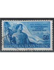 SAN MARINO 1956 Anniversary of the Arengo us