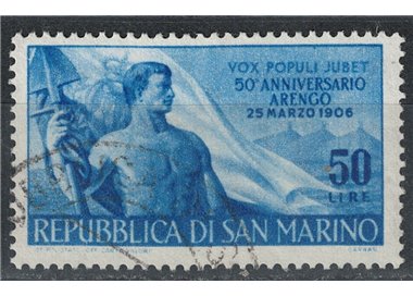 SAN MARINO 1956 Anniversary of the Arengo us