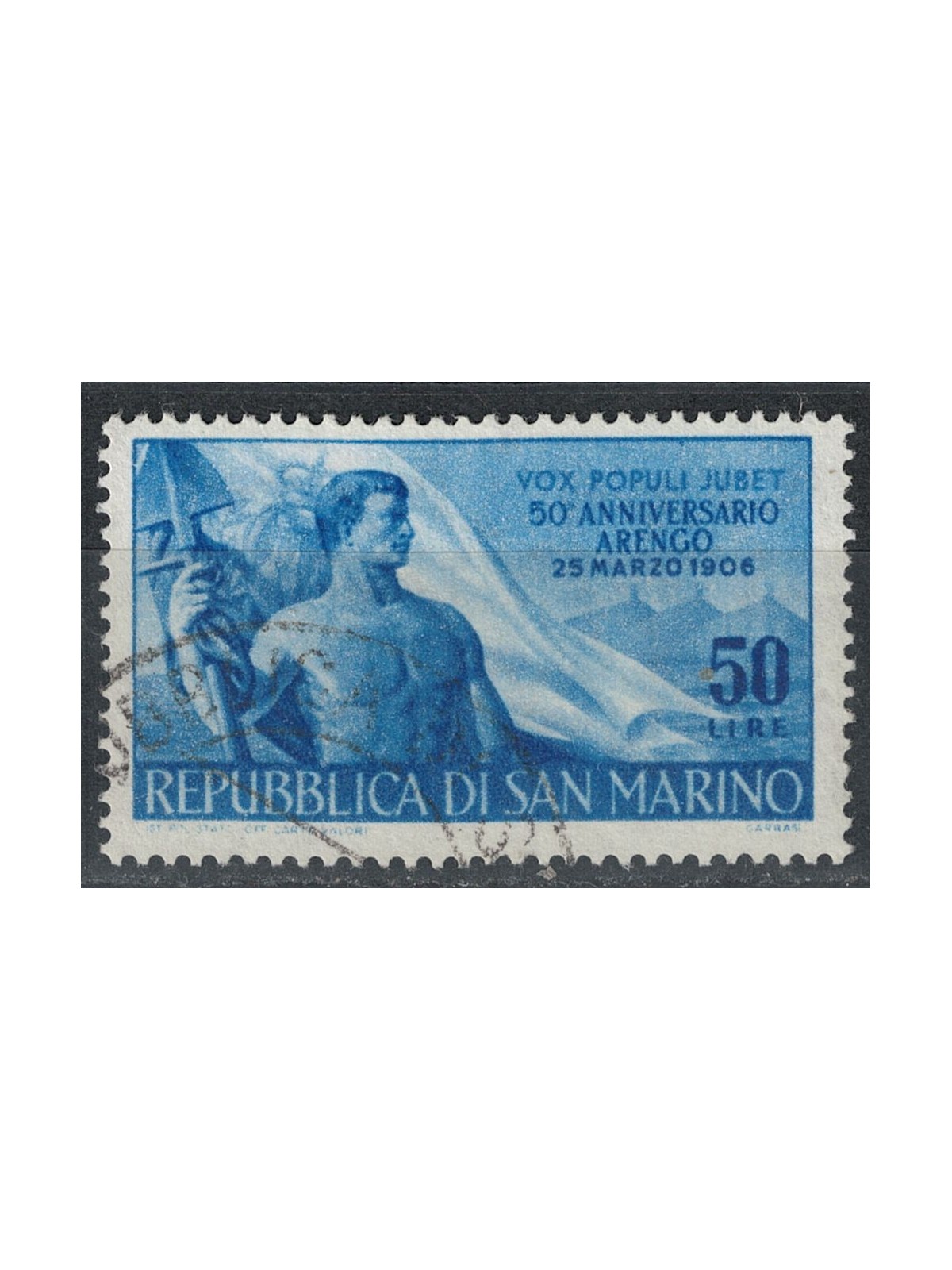 SAN MARINO 1956 Anniversary of the Arengo us