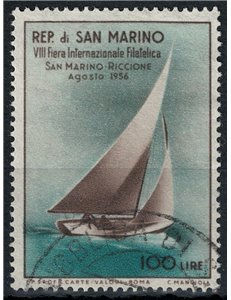 SAN MARINO 1956 Fiera internazionale filatelica us