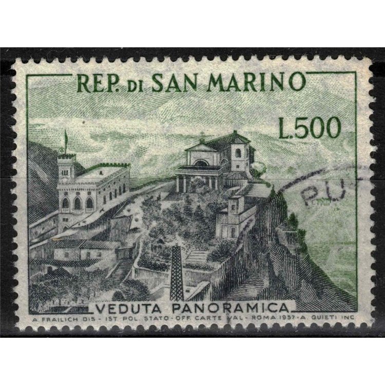 SAN MARINO 1958 View of San Marino us