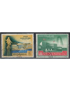 SAN MARINO 1958 Fiera di Milano 2v us
