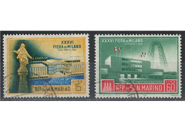 SAN MARINO 1958 Fiera di Milano 2v us