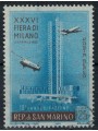 SAN MARINO 1958 Fiera di Milano (posta aerea) us
