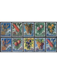 SAN MARINO 1958 Agricultural Products 10v us