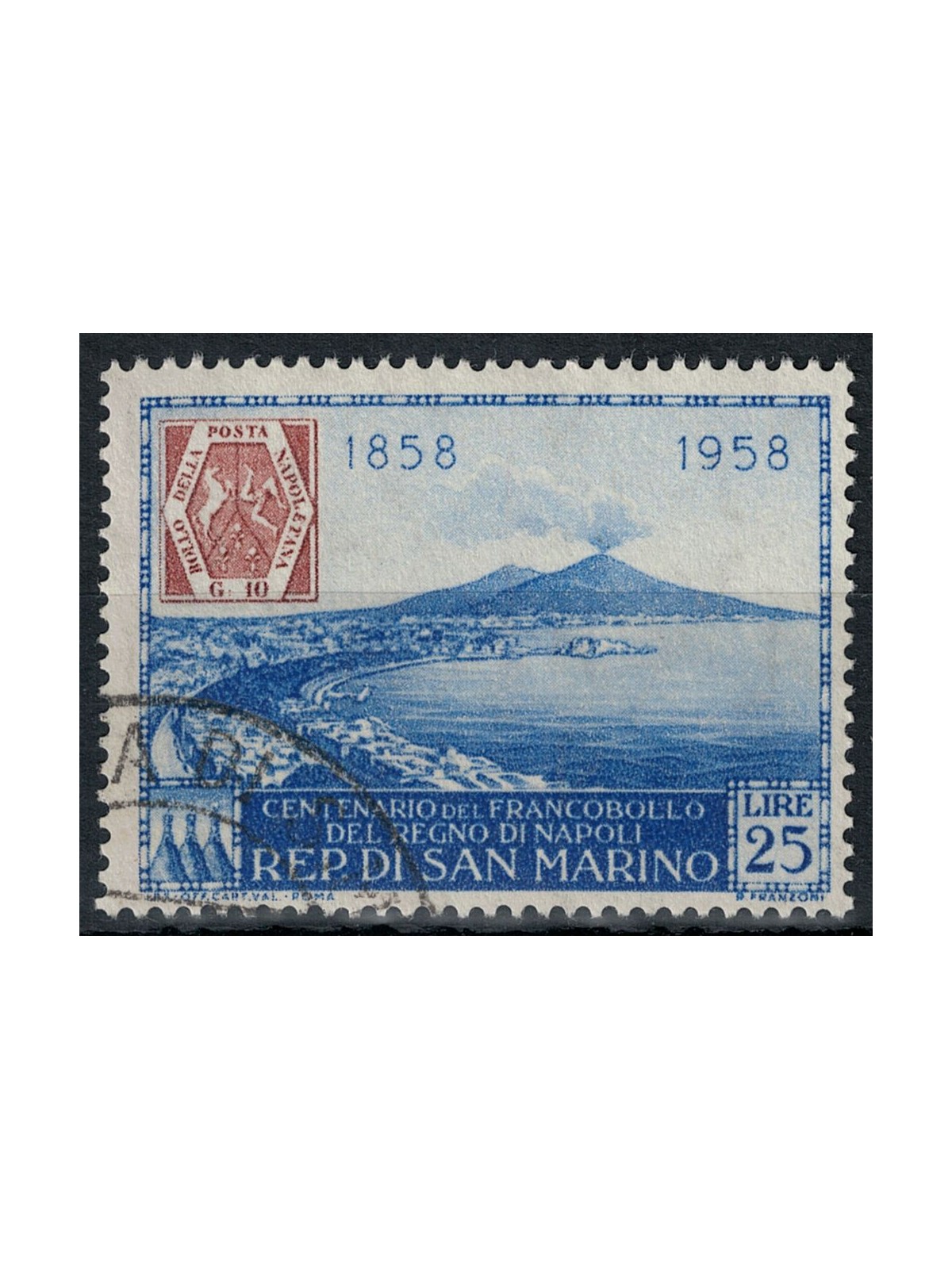 SAN MARINO 1958 Regno di Napoli us