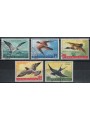SAN MARINO 1959 Fauna avicola (posta aerea) 5v us