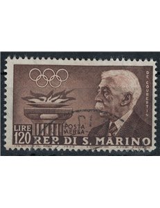 SAN MARINO 1959 Pre-Olympic (airmail) us