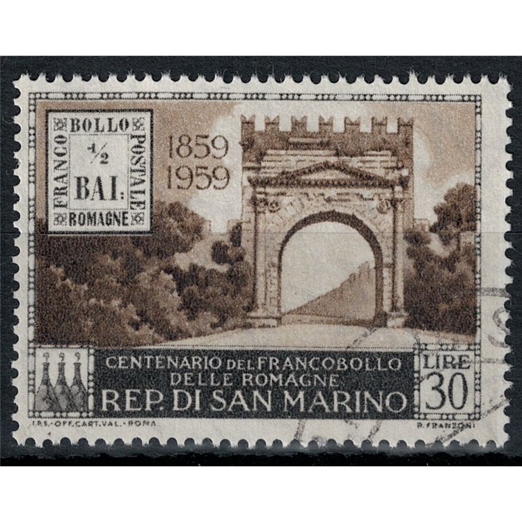 SAN MARINO 1959 Francobolli delle Romagne us