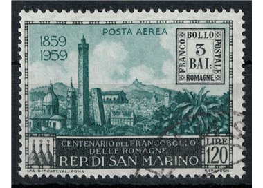 SAN MARINO 1959 Stamps of the Romagna (airmail) us