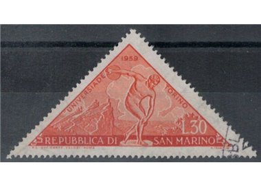 SAN MARINO 1959 Universiade of Turin us