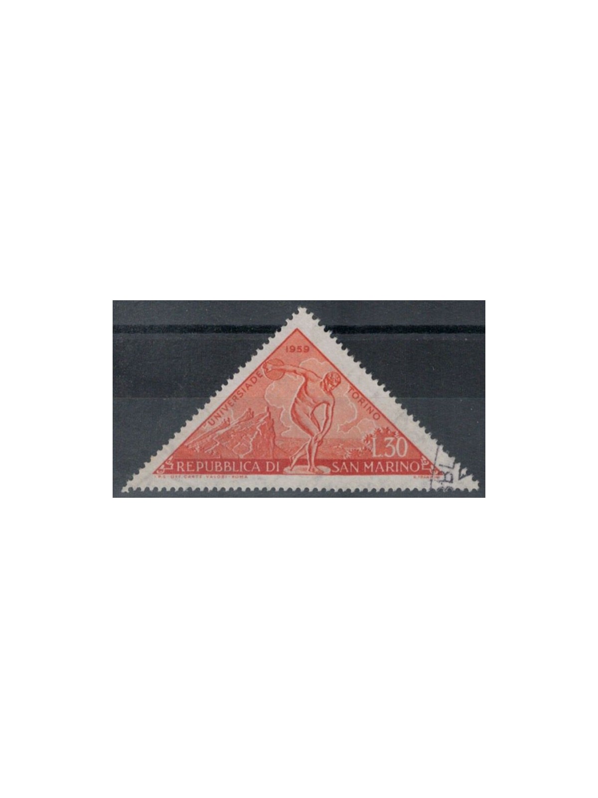 SAN MARINO 1959 Universiade of Turin us
