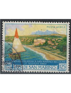 SAN MARINO 1960 Fiera internazionale filatelica (posta aerea) us