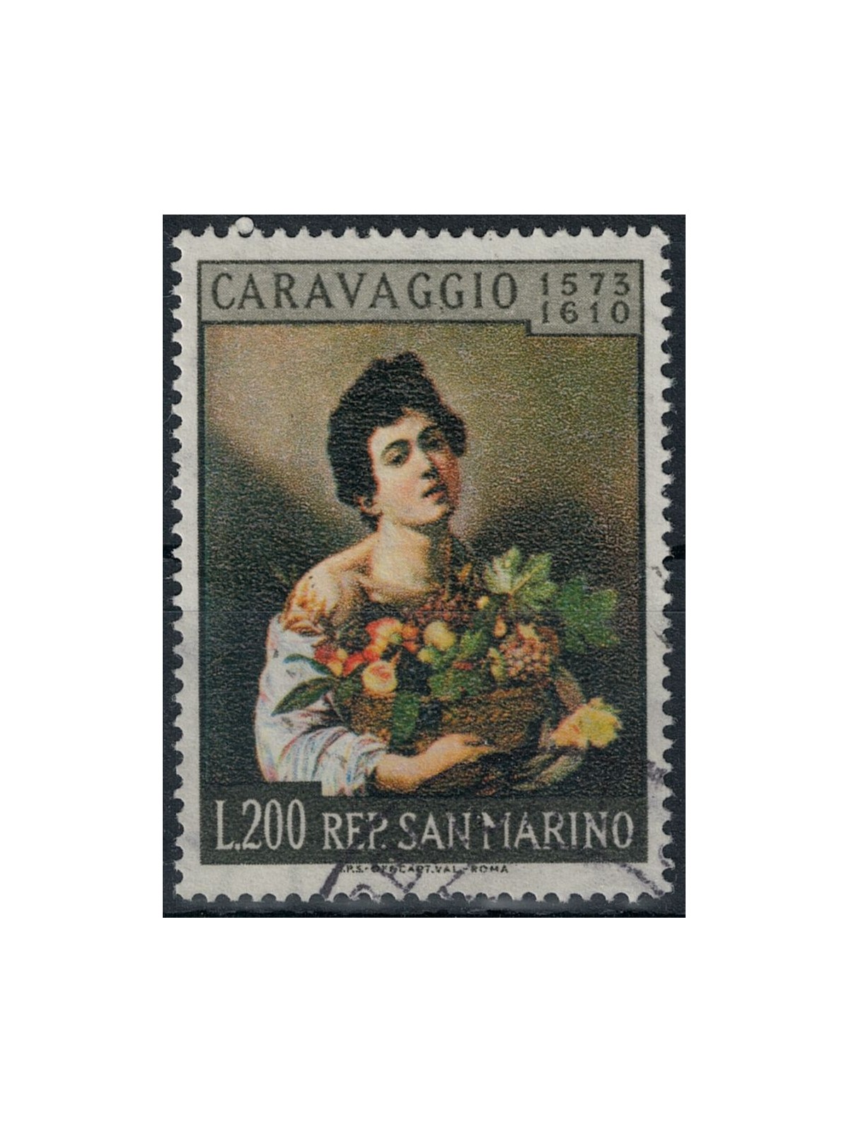 SAN MARINO 1960 Caravaggio us