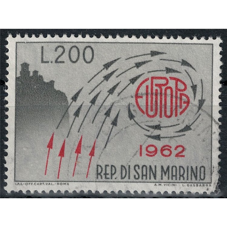SAN MARINO 1962 Europa us