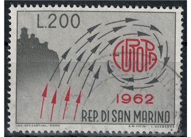 SAN MARINO 1962 Europe us