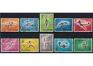 SAN MARINO 1963 Pre-Olympic 10th season