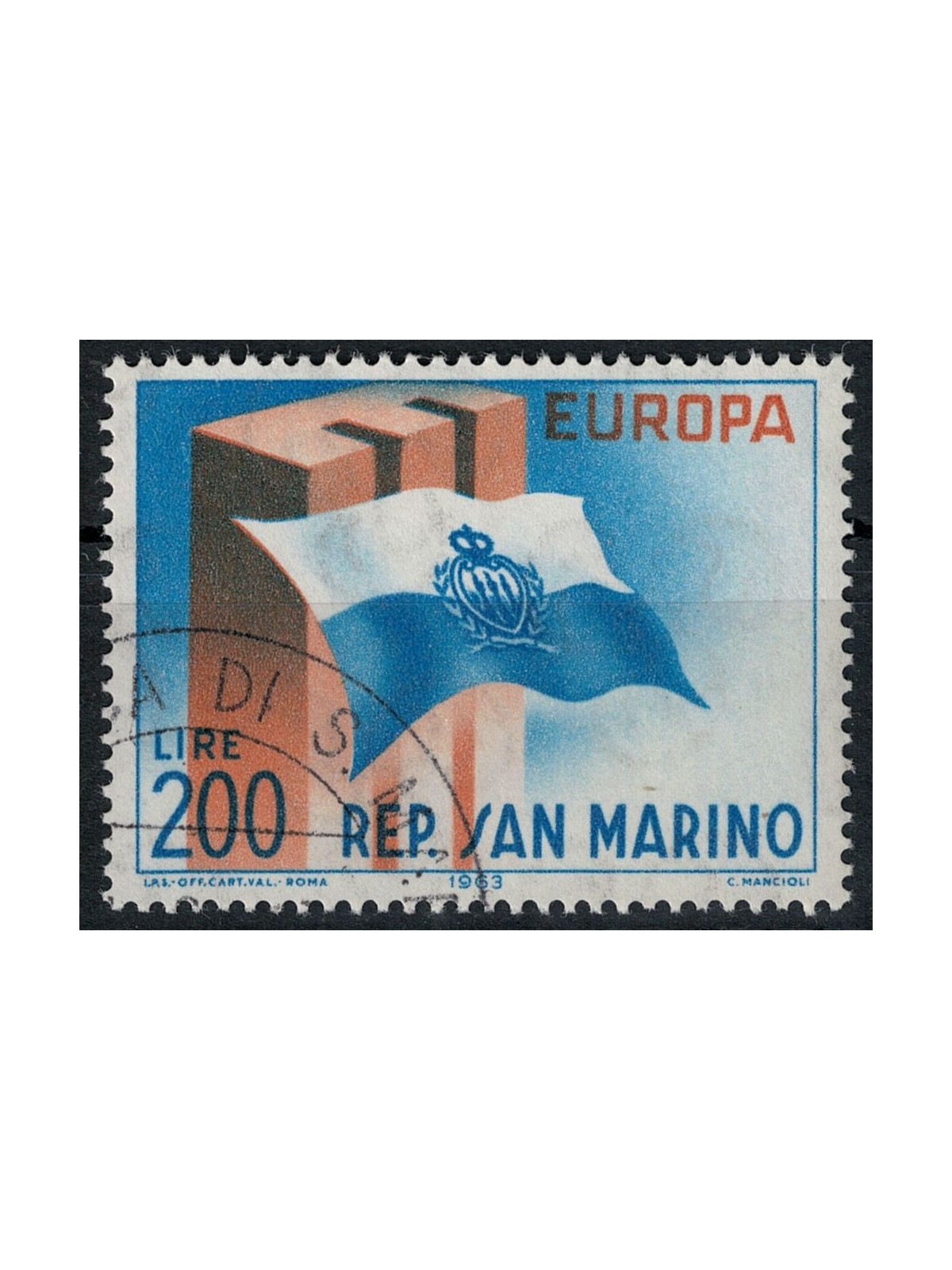 SAN MARINO 1963 Europe us