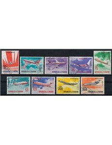 SAN MARINO 1963 Aerei moderni (posta aerea) 9v us