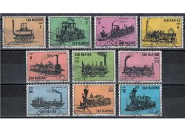 SAN MARINO 1964 History of the 10v us locomotive