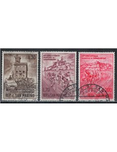 SAN MARINO 1965 Ciclismo, giro d'Italia 3v us