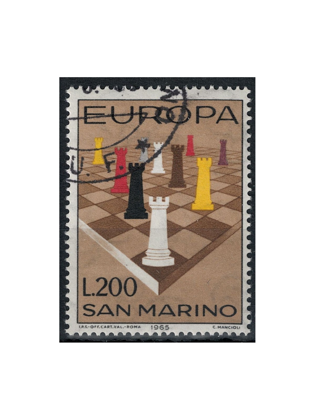 SAN MARINO 1965 Europa us