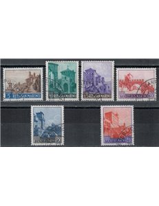 SAN MARINO 1966 Vedute 6v us