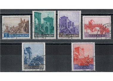 SAN MARINO 1966 Views 6v us