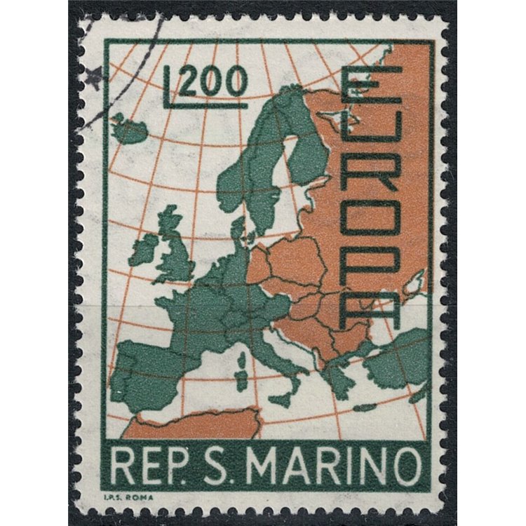 SAN MARINO 1967 Europa us