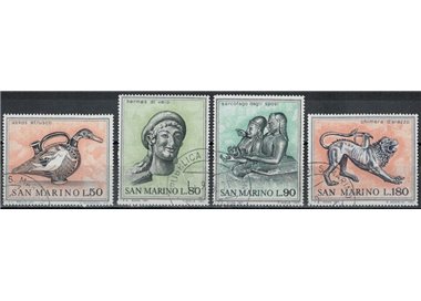 SAN MARINO 1971 Arte etrusca 4v us