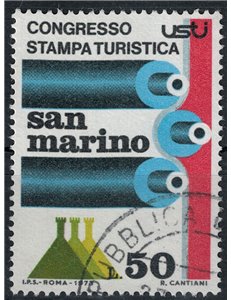 SAN MARINO 1973 Congress of the tourist press us