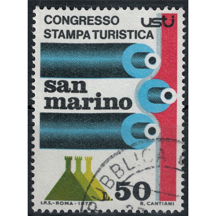 SAN MARINO 1973 Congress of the tourist press us