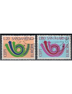 SAN MARINO 1973 Europa 2v us
