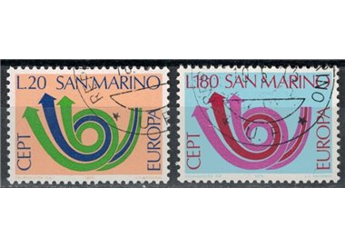 SAN MARINO 1973 Europa 2v us