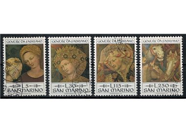 SAN MARINO 1973 Gentile da Fabriano 4v us