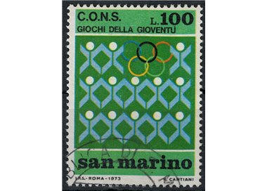 SAN MARINO 1973 Youth Games us