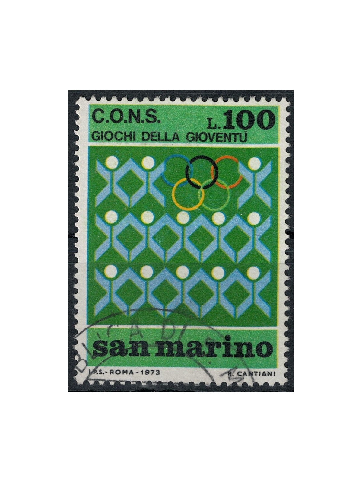 SAN MARINO 1973 Youth Games us