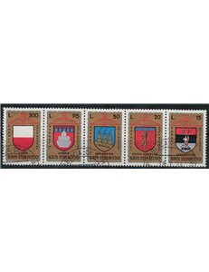SAN MARINO 1974 Torneo della balestra 5v us